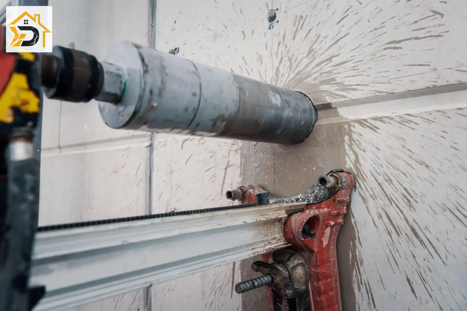 სადემონტაჟო სამუშაოები — ბეტონის გაბურღვა