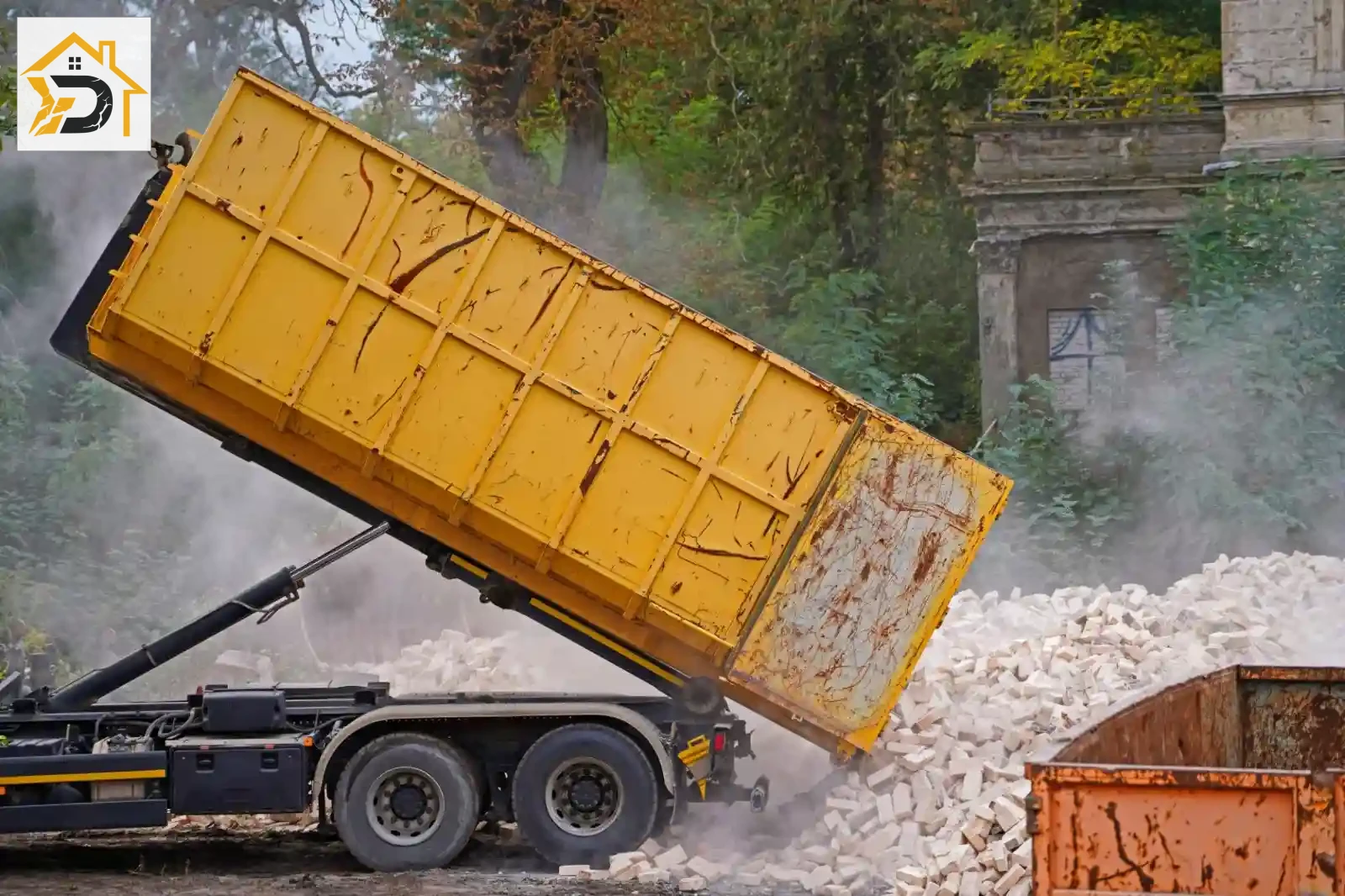 სადემონტაჟო სამუშაოები — მეორადი მასალების დახარისხება და გადამუშავება