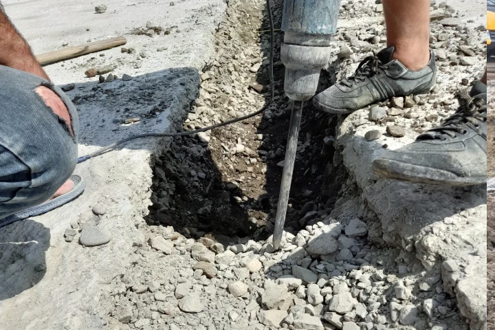 ფუნდამენტის დემონტაჟი - საძირკვლის სრული დაშლა