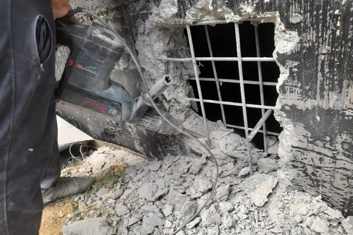 betonis dangreva - concrete demolition works