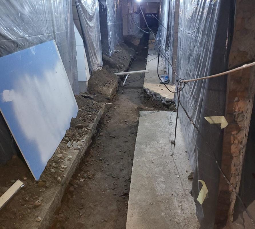 ფუნდამენტის ჭრა - საძირკვლის ბეტონის ალმასური ჭრა