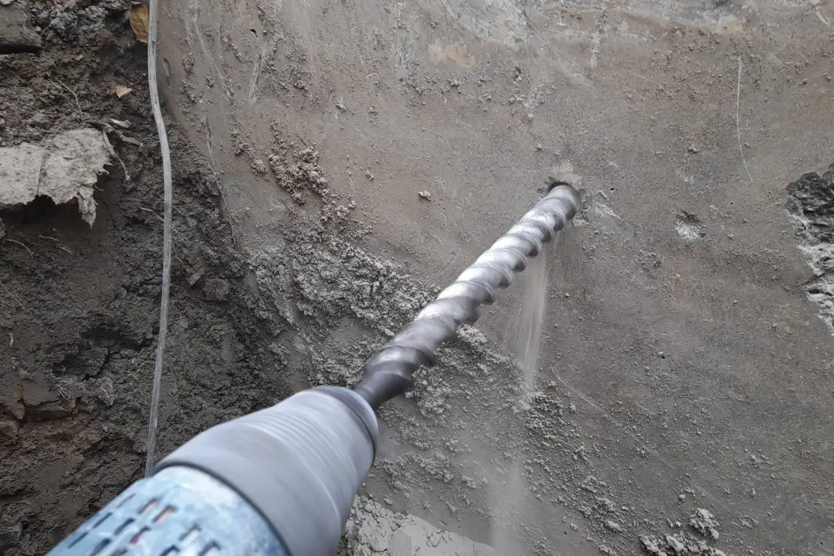 ბეტონის ხვრეტა - ბეტონში ხვრელების გაბურღვა