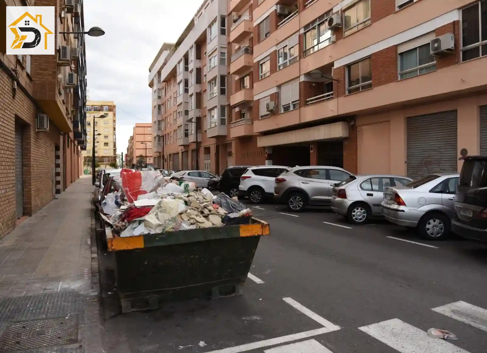 შენობის დემონტაჟი — სამშენებლო ნარჩენების გატანა