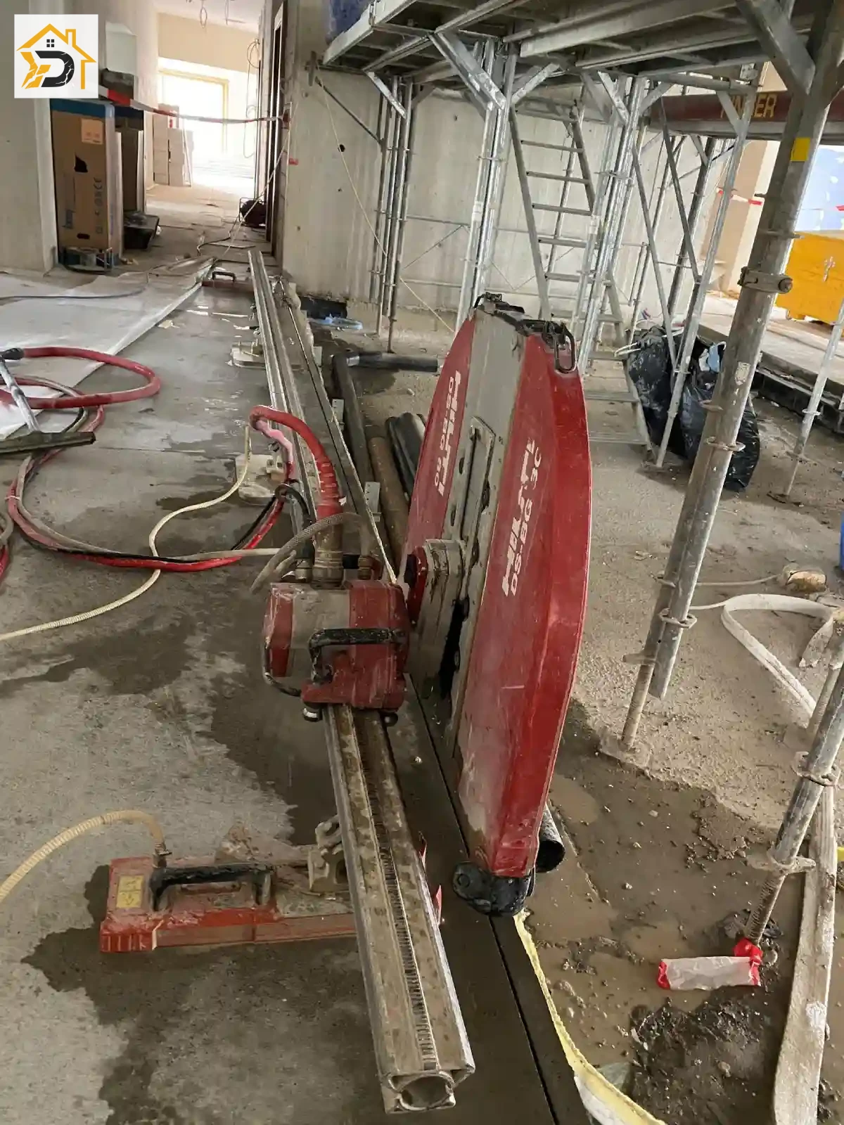 კედლის ჭრა — ბეტონის კედლის პროფესიონალური ჭრა