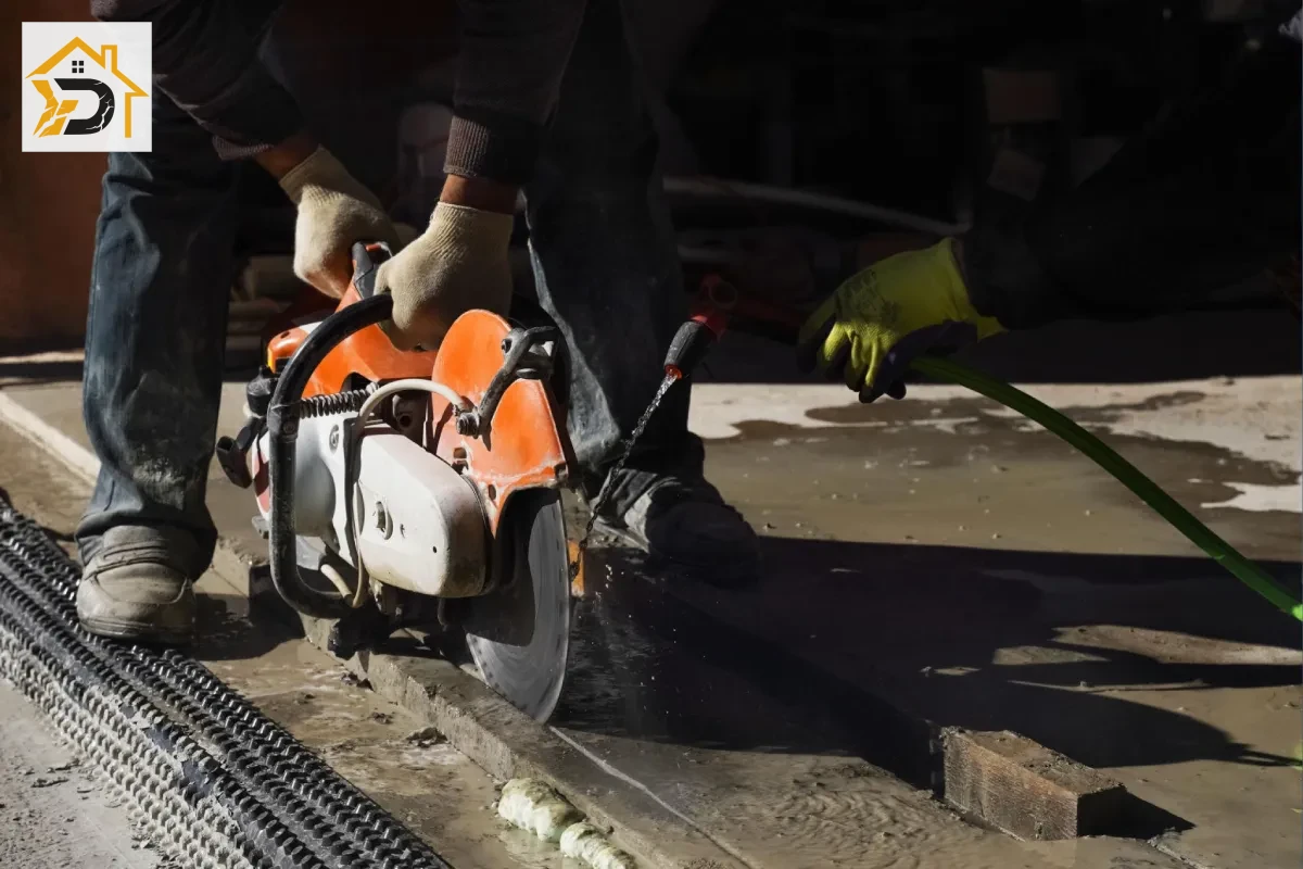 სამშენებლო სამუშაოები — ბეტონის ჭრა პროფესიონალური ტექნიკით