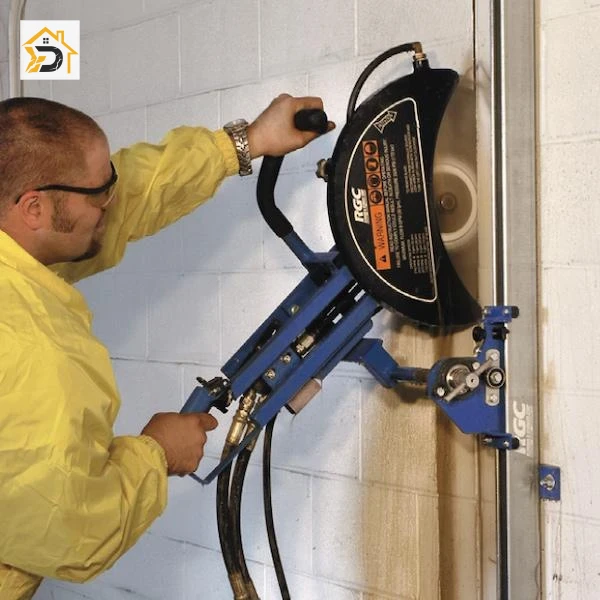 კედლის ჭრა — კედლის ხელით ჭრა აგურის კონსტრუქციაზე